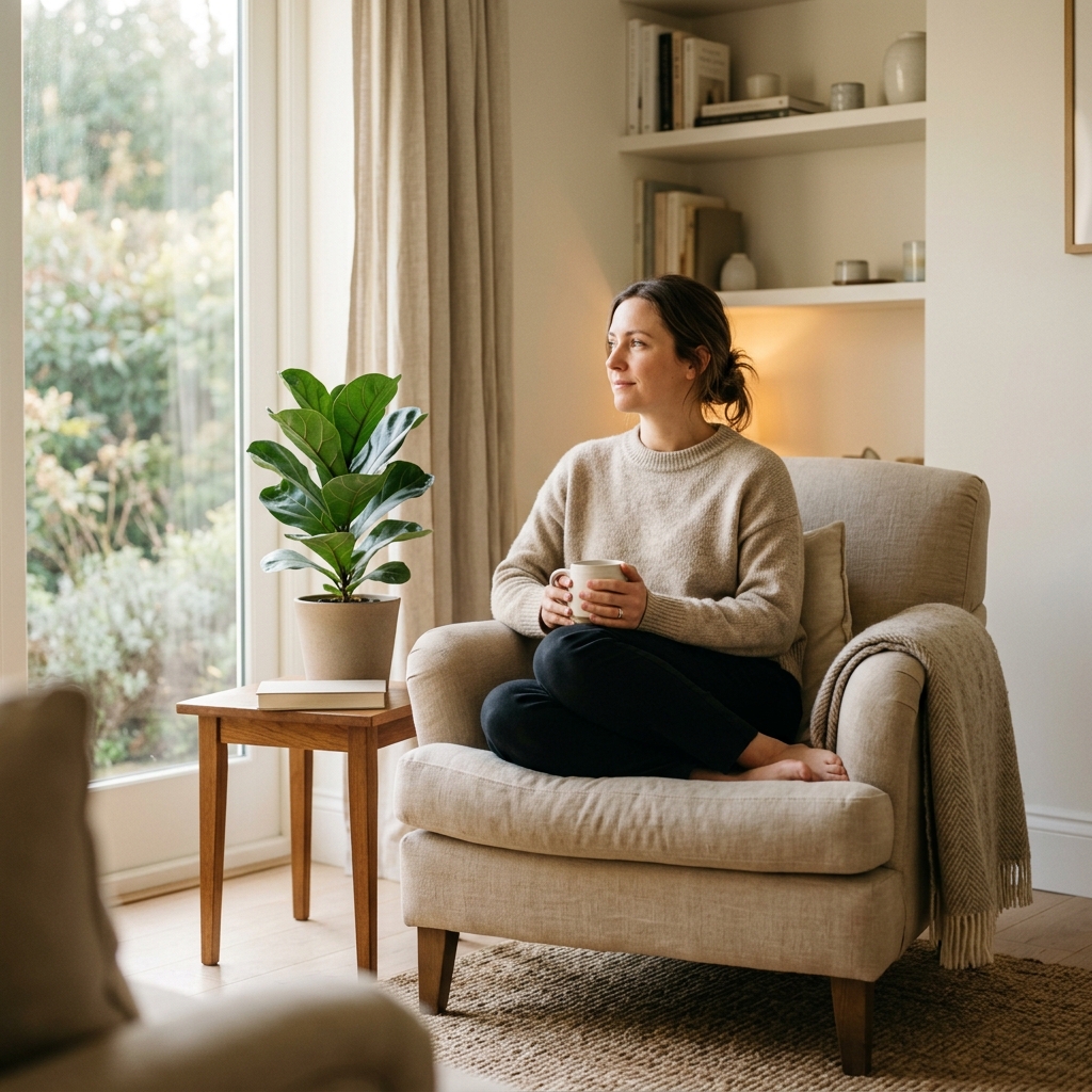 A peaceful therapy setting