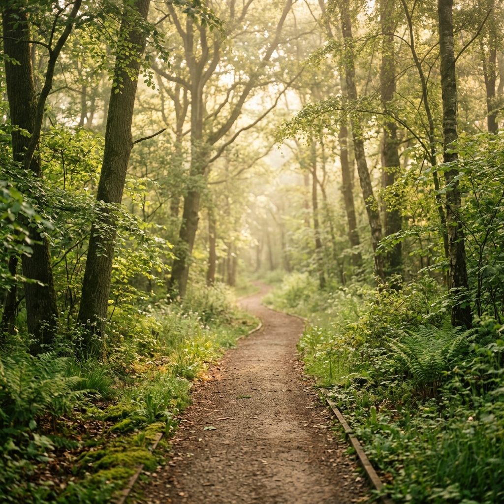 Serene nature path